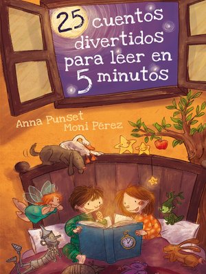 cover image of 25 cuentos divertidos para leer en 5 minutos